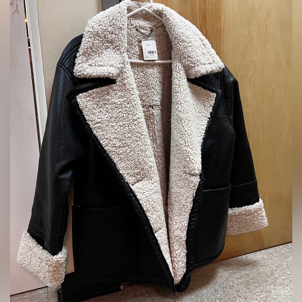 We The Free Kaja Vegan Bonded Peacoat Jacket